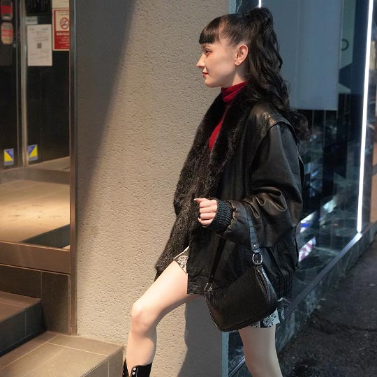 キャバ的絶滅危機種法違反 虹七 りりあ(美人茶屋ミナミ)イメージ図