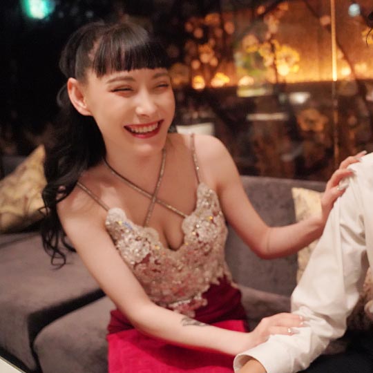 キャバ的絶滅危機種法違反 虹七 りりあ(美人茶屋ミナミ)イメージ図