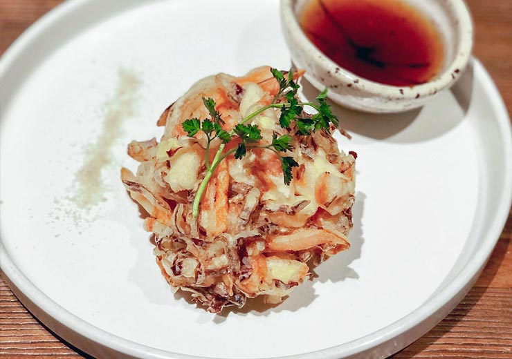 春野菜のかき揚げ